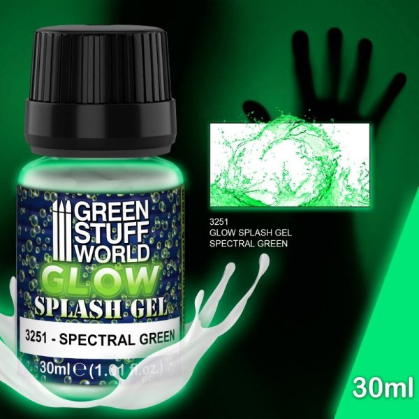 Green Stuff World - Splash Gel - Vert spectral/Splash gel Glow - Spectral Green 30ml