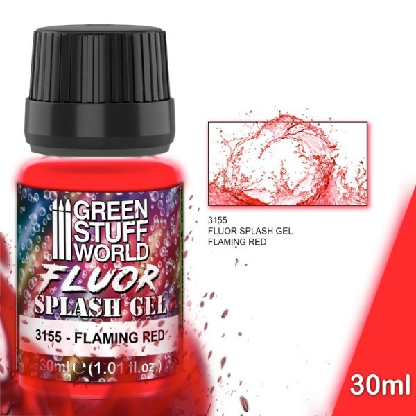 Green Stuff World - Splash Gel - Rouge flamboyant