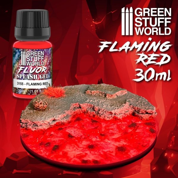 Green Stuff World - Splash Gel - Rouge flamboyant – Image 2