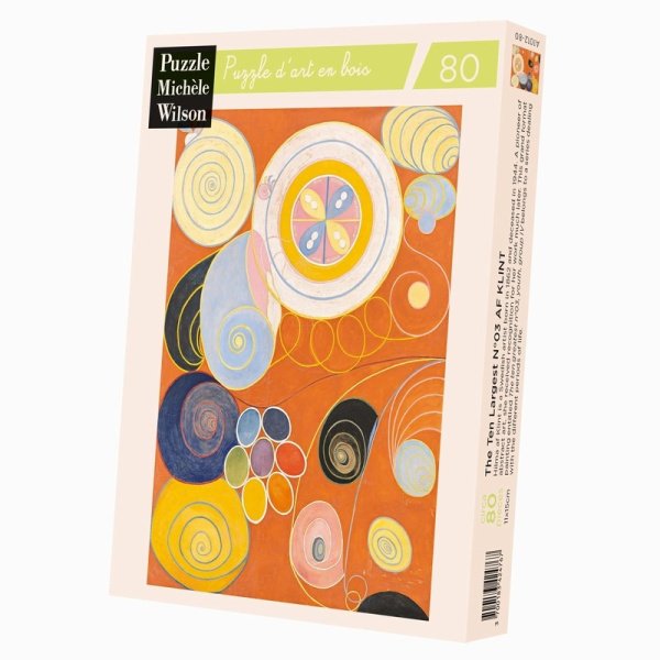 Les dix plus grands AF KLINT - Puzzle Bois Wilson 80 pièces