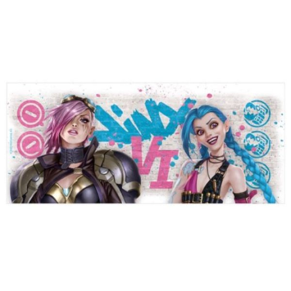 League of Legends - Mug matte 320 ml - Vi vs Jinx – Image 2