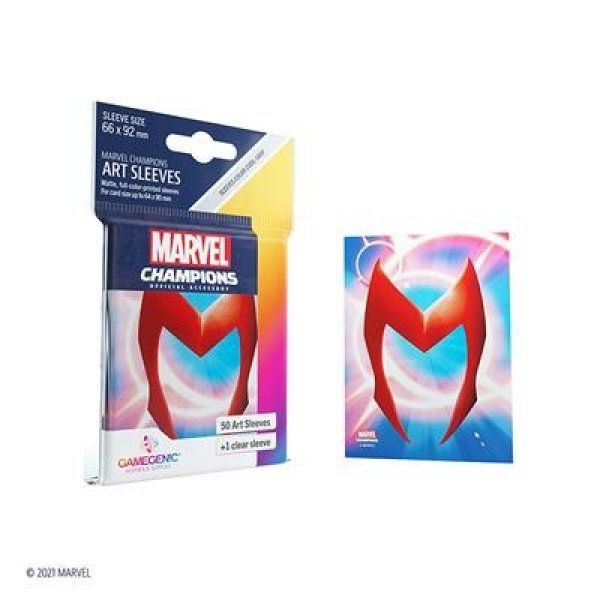 Marvel Champions Art Sleeves - Scarlet Witch