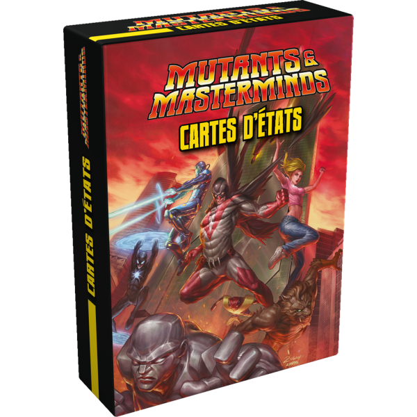 Mutants & Masterminds - Cartes d'état