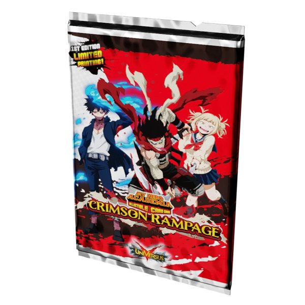 My Hero Academia CCG - Booster Pack Serie 02 - Crimson Rampage (EN)