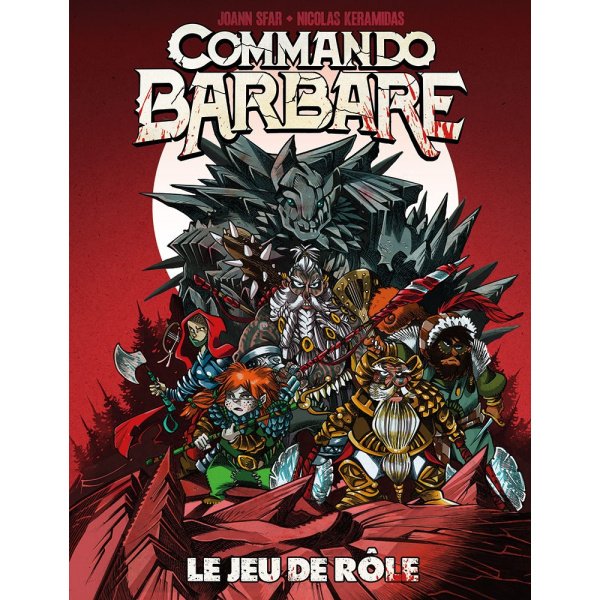 Commando Barbare - Le jeu de rôle