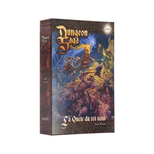 Dungeon Saga - La quête du roi nain (Boîte de base)