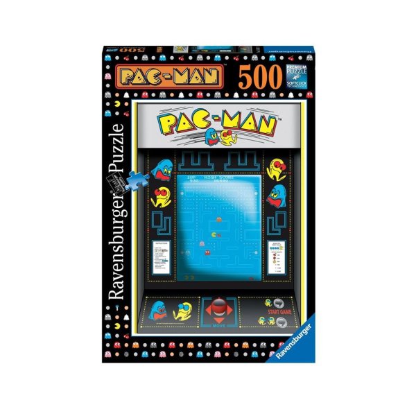 Puzzle 500 pièces - Jeu d'arcade PAC MAN