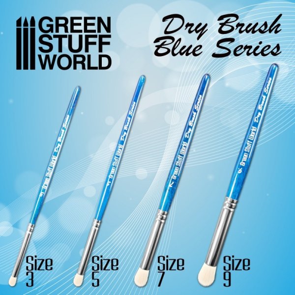 Green Stuff World - Pinceaux De Brossage Bleu series - numéro 9 – Image 3