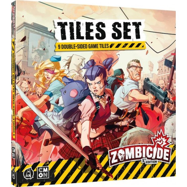 Zombicide 9 Double Sided Game Tiles