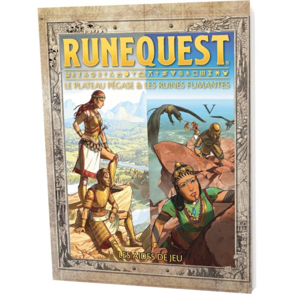 RuneQuest - Le Plateau Pégase & Les Ruines Fumantes - Les Aides de Jeu