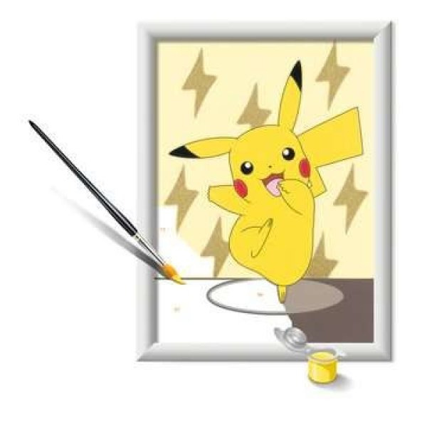 Numéro d'Art lignes colorées - Pikachu – Image 2