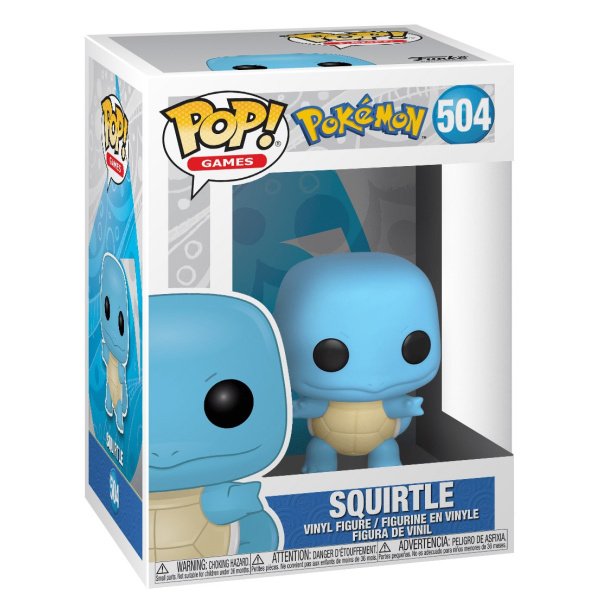 504 POP Pokémon - Carapuce