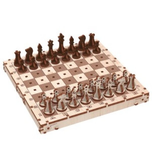 Mr. Playwood - Jeu d'Échecs en bois