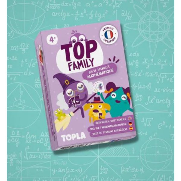 Top family - Jeu de 7 familles mathématique
