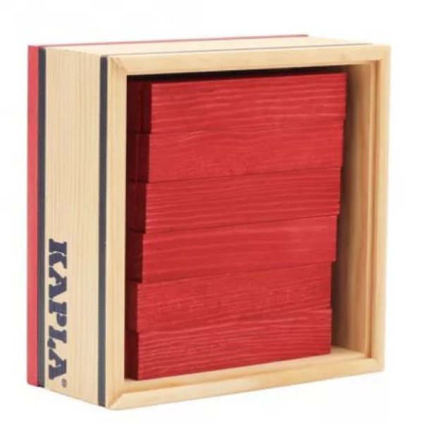 Kapla - 40 Carrés Rouge