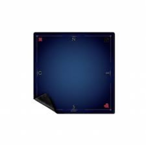 Tapis Cartes Prestige bleu - 60x60cm - Wogamat