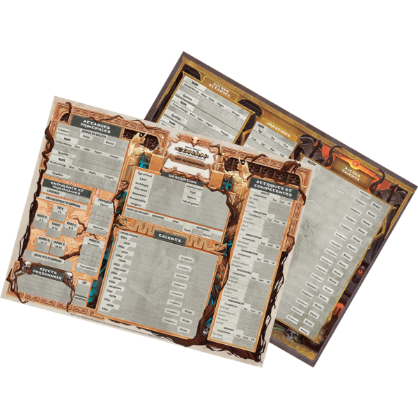 Conan - Pack de feuilles de personnages Premium
