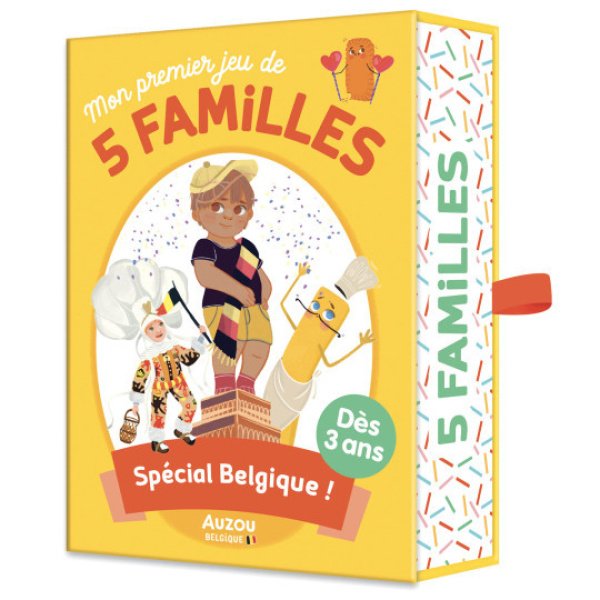 Mon jeu des 5 familles spécial Belgique