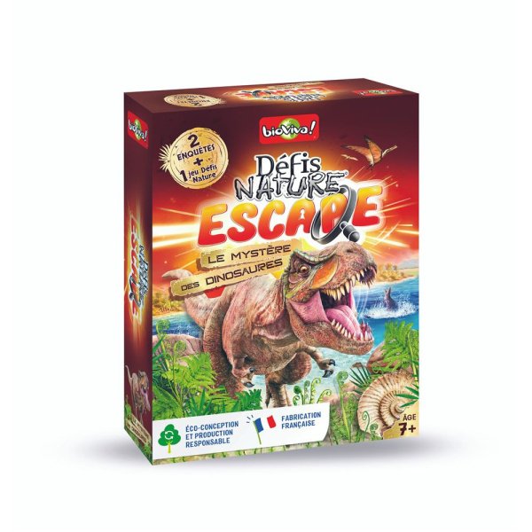 Défis Nature escape - Le mystère des dinosaures