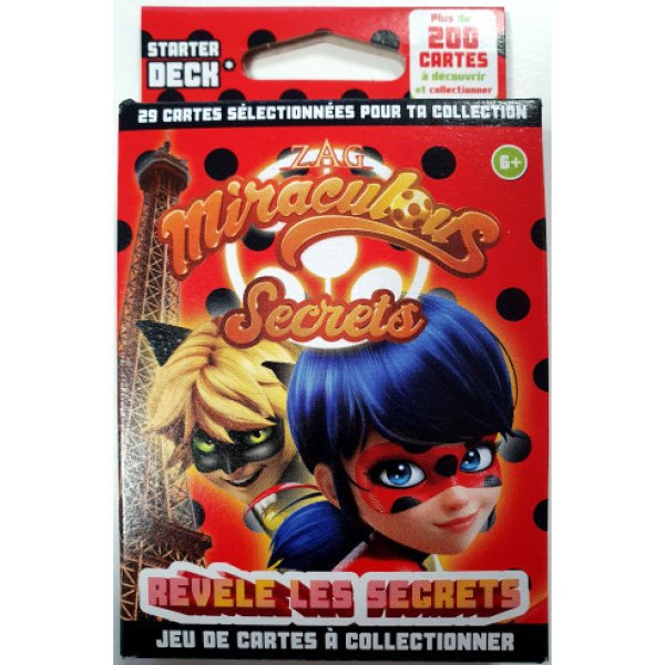 Cartes Miraculous Secret - Starter