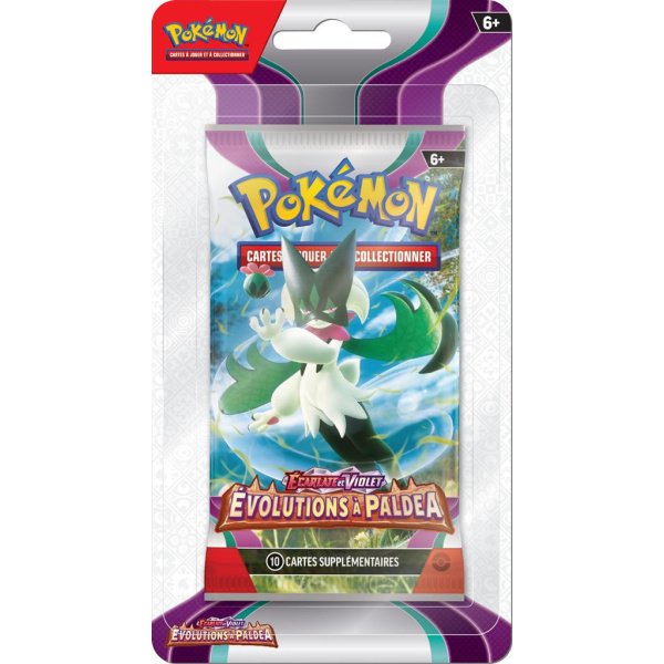 Pokémon - Ecarlate et Violet - Evolution à Paldea - Booster – Image 2