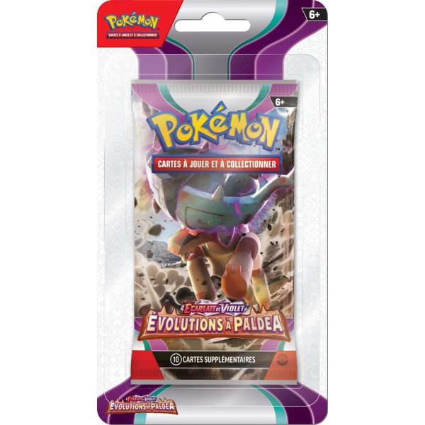 Pokémon - Ecarlate et Violet - Evolution à Paldea - Booster – Image 5