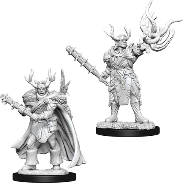 D&D Nolzur's Marvelous Unpainted Miniatures - Pathfinder Battles Male Half-orc Druid