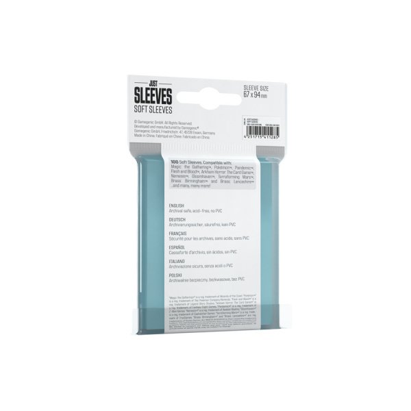 Sleeves - Just sleeves - Soft Sleeves 67x94 mm – Image 2