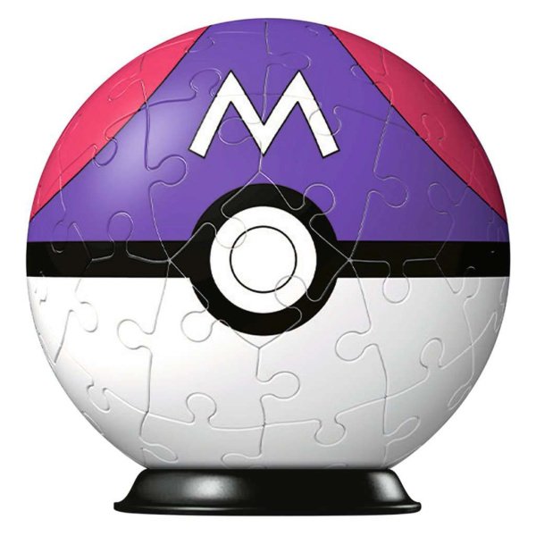 Puzzles 3D Ball 54 pièces - Master Pokéball / Pokémon