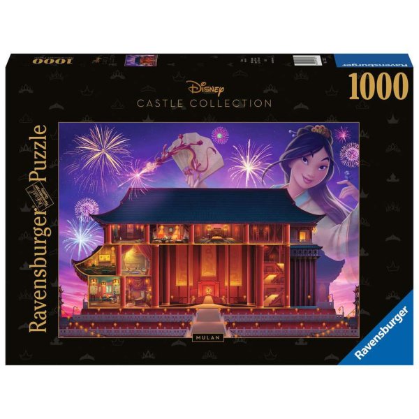 Puzzle 1000 pièces - Collection Château Disney Princesse - Mulan
