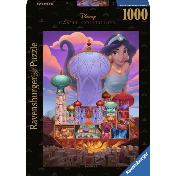 Puzzle 1000 pièces - Collection Château Disney Princesse - Jasmine