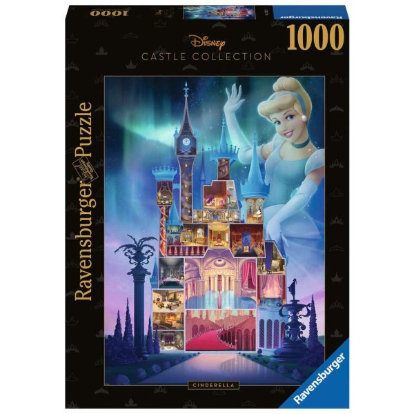 Puzzle 1000 pièces - Collection Château Disney Princesse - Cendrillon