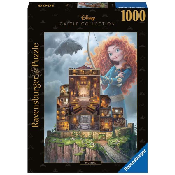 Puzzle 1000 pièces - Collection Château Disney Princesse - Merida