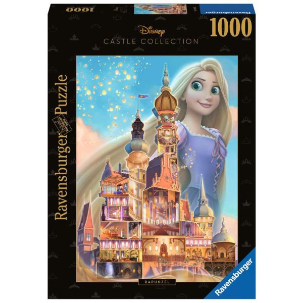 Puzzle 1000 pièces - Collection Château Disney Princesse - Raiponce