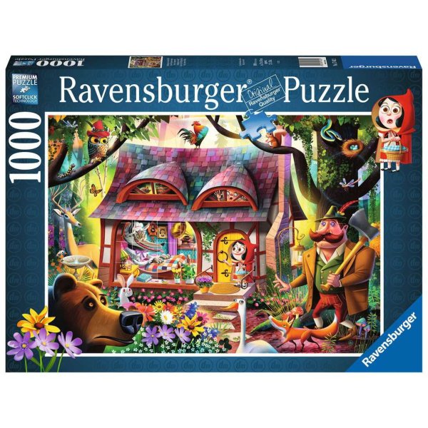 Puzzle 1000 pièces - Le petit chaperon rouge