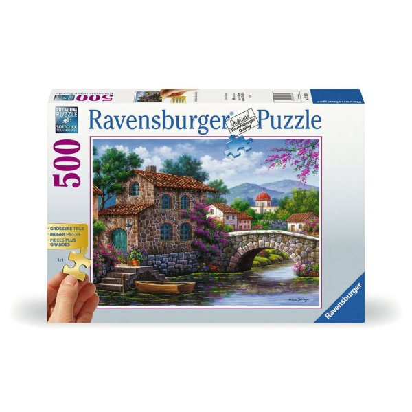 Puzzle 500 pièces - Gold Edition Painted Scenery