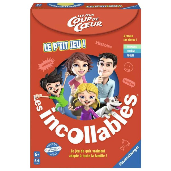 Le p'tit jeu des Incollables - Coup de cœur