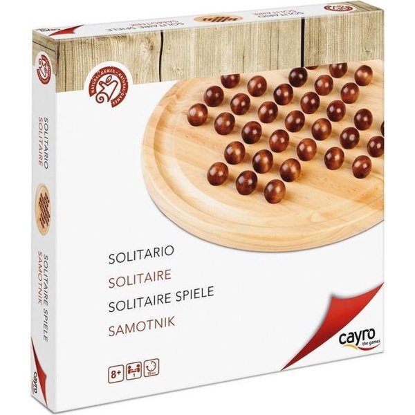 Solitaire bois - 29cm