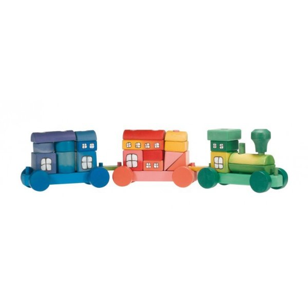Zug bunt - Train multicolore