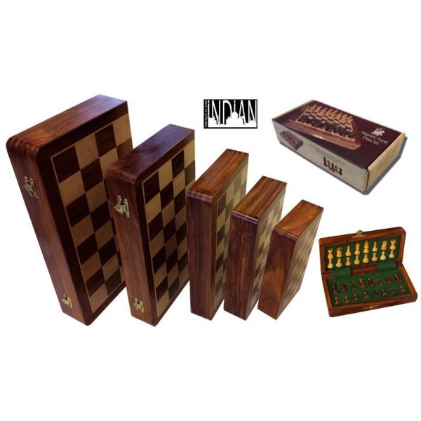 Coffret échecs magnétique pliable 30 cm