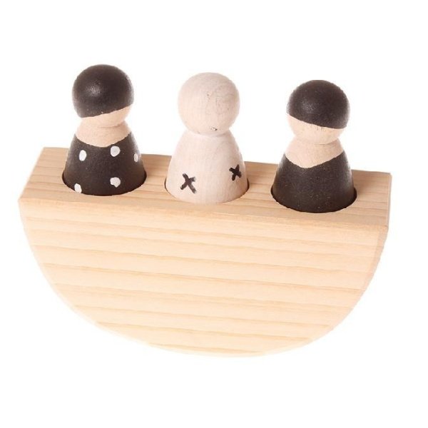 3 Amis dans un bateau Noir et blanc