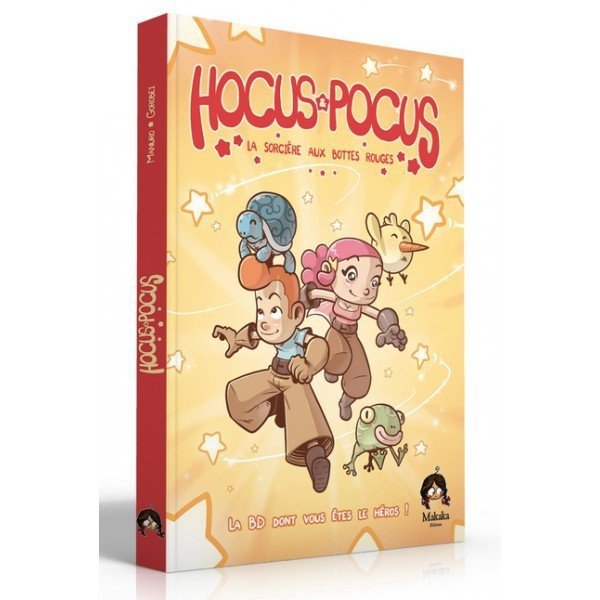 BD Jeu - Hocus & Pocus - La sorcière aux bottes rouges