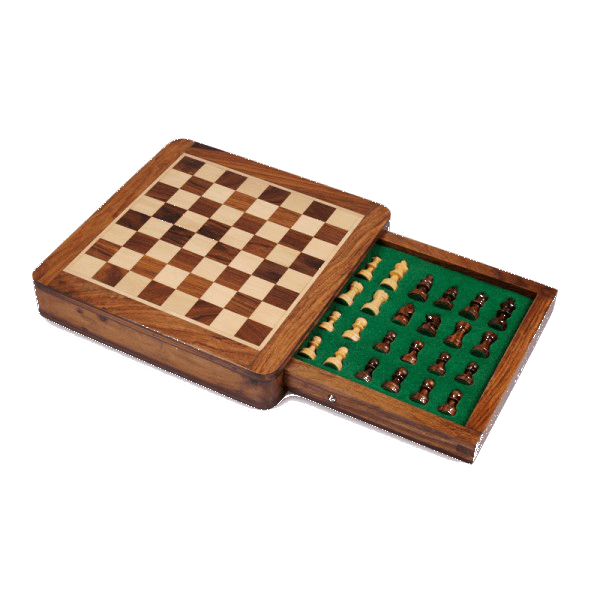 Échecs magnétique tiroir 30x30