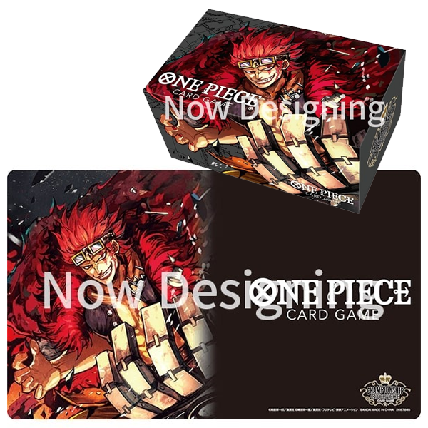 One Piece Card Game - Tapis de jeu et Card Case - Eustass Captain Kid