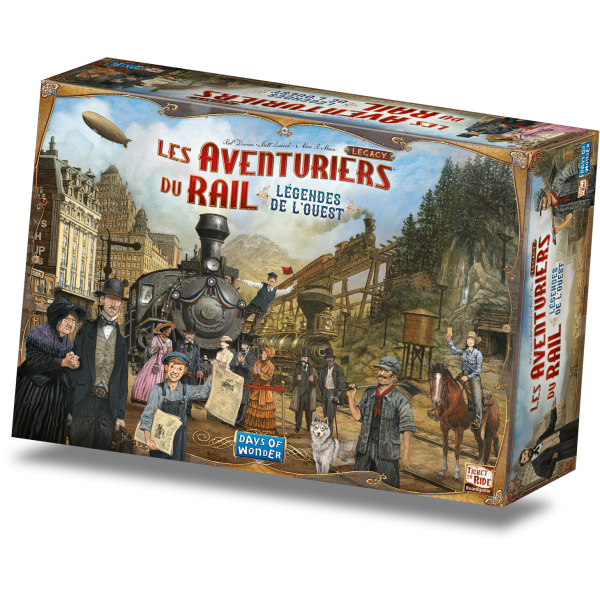 Les Aventuriers du Rail - Légendes de l'Ouest - Legacy