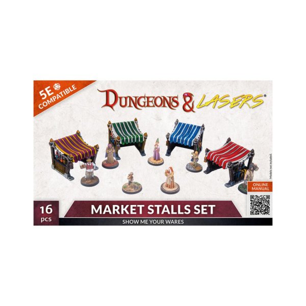 Dungeons & Lasers - Décors - Market Stalls Set