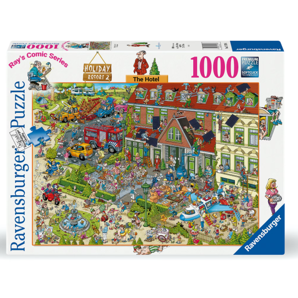 Puzzle 1000 pieces - The Hotel