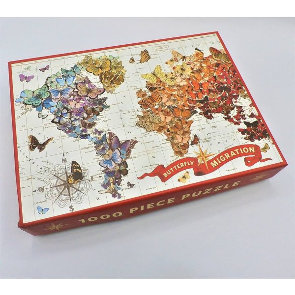 Puzzle 1000 pièces - Wendy Gold Butterfly Migration
