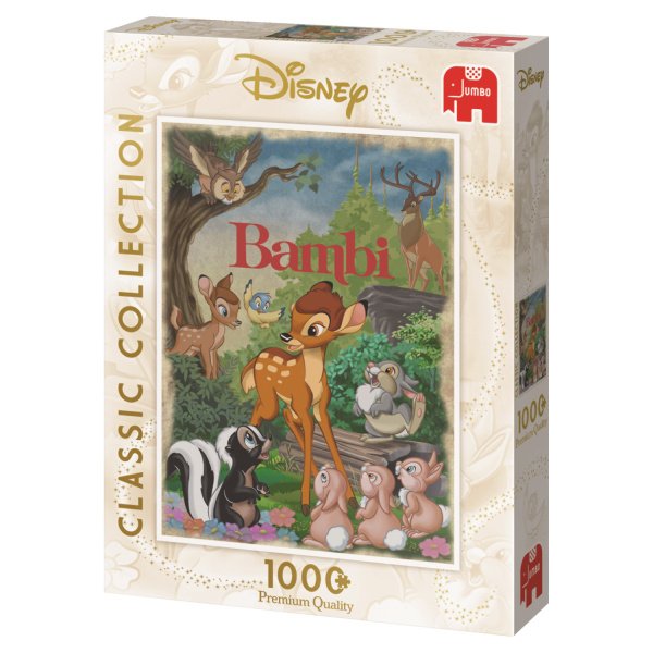 Puzzle 1000 pièces - Bambi Premium quality