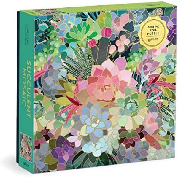 Puzzle 500 pièces - Succulent Mosaic